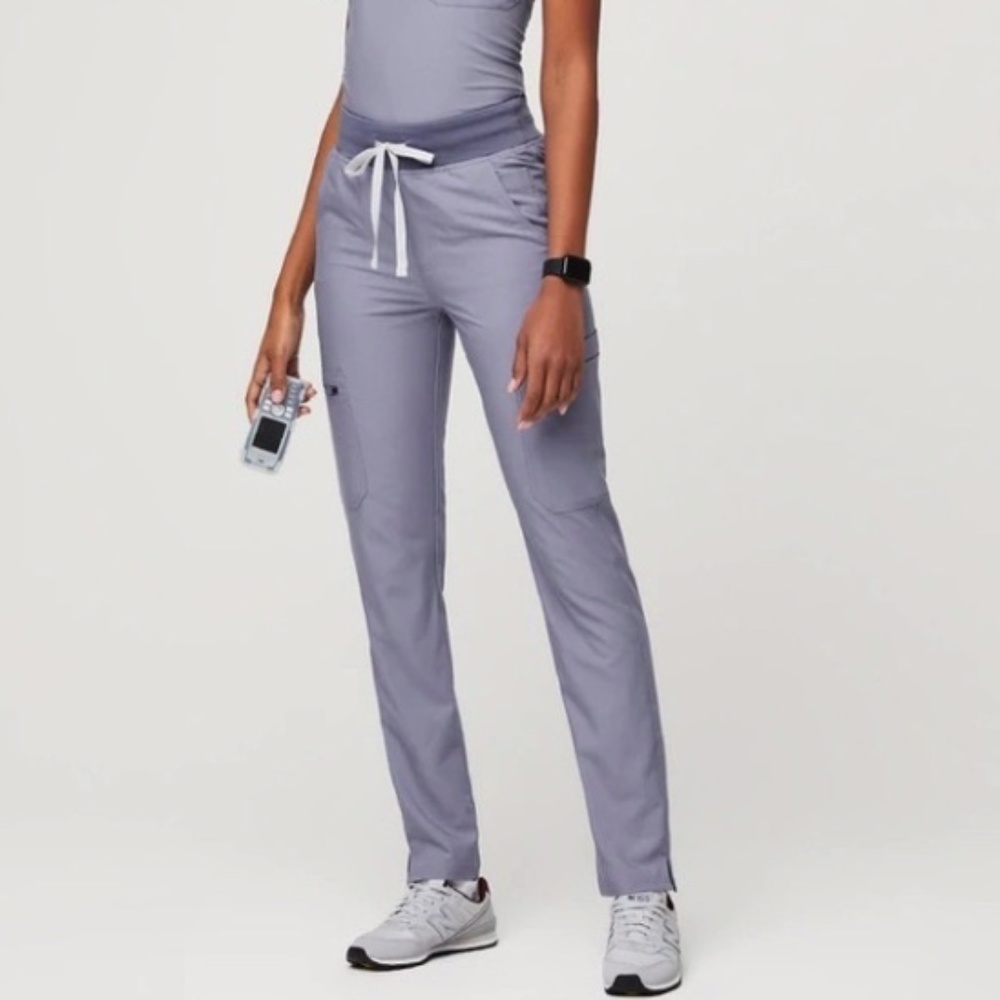 Women's Vapor Blue Space Dye Yola Skinny Scrub Pant 2.0